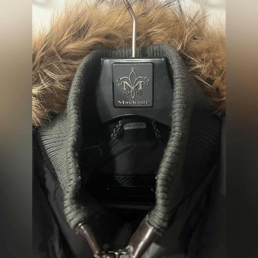 Mackage ADALI down coat with natural fur - Picture 4 of 7